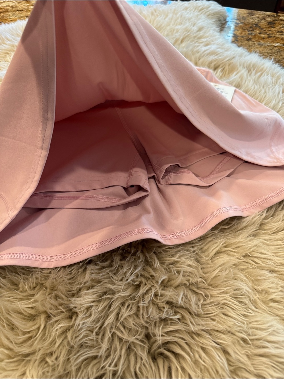 NWT Lululemon Align High Rise Skirt size 6. Blush pink. - Picture 4 of 7